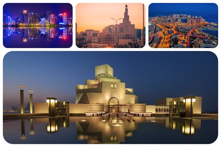Doha Night City Tour | Souq Waqif | National Museum | The Pearl | Katara Village